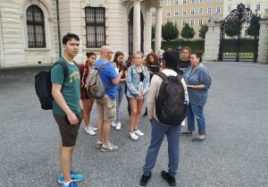 IB students exploring Vienna