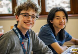 IBWISE IB Revision course student smiling into the camera